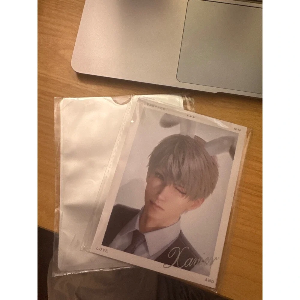 Xavier‎ Love and Deepspace Bunny Ears Photo Card Collectible Anime Expo 2025